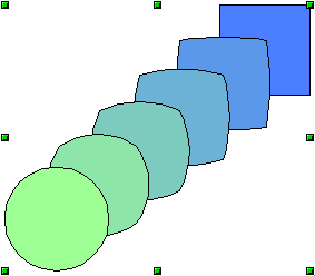 フェードアウトの図