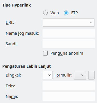 Citra Dialog Pranala Internet