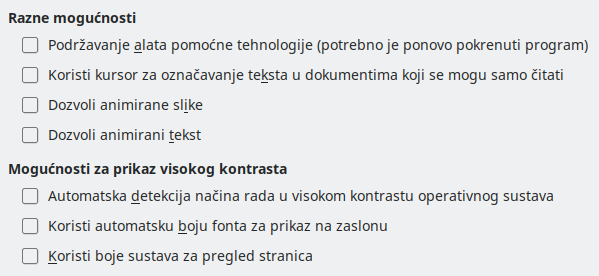 Options Accessibility Dialog Image