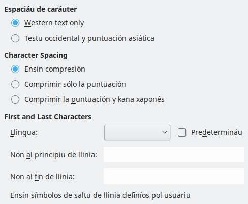 Options Asian Dialog Image