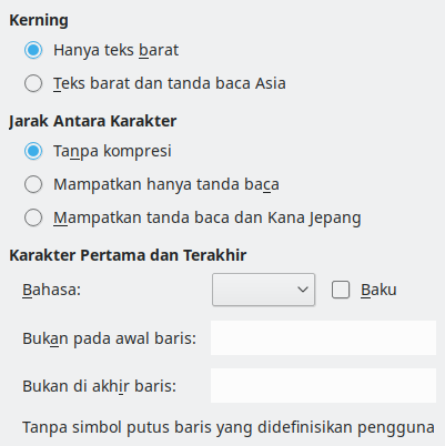 Citra Dialog Opsi Asian