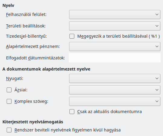 Options Language Dialog Image