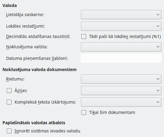 Options Language Dialog Image