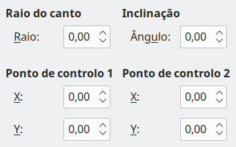 Separador Inclinação e raio