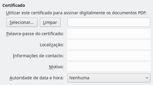 PDF Export Digital Signature Options Dialog Image