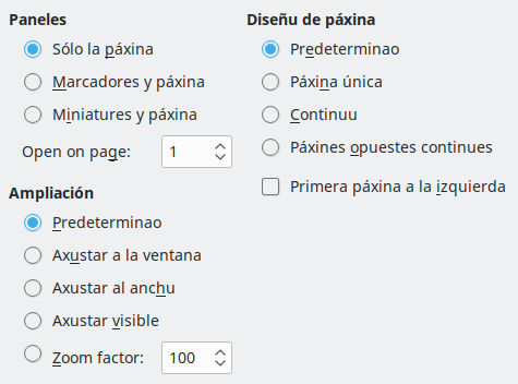 PDF Export View Options Dialog Image