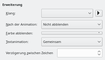 Dialog Erweiterte Animationseffekte