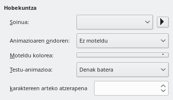 Animazio-efektu hobetuen elkarrizketa-koadroa