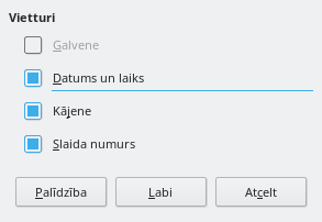 Master Layout Dialog