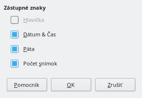 Master Layout Dialog