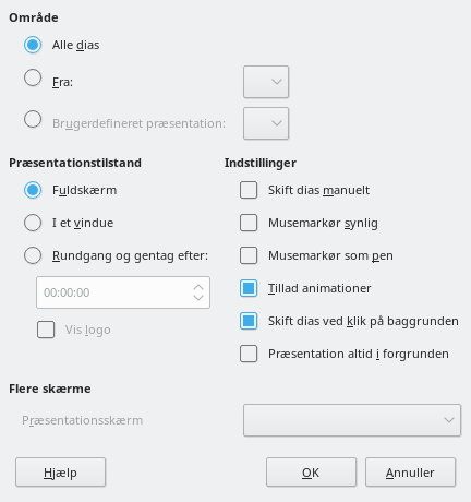 Dialogen Præsentation