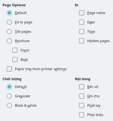 Impress Print Options Dialog