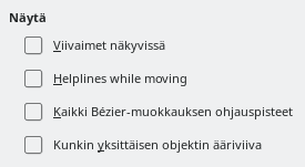 Impress View Options Dialog
