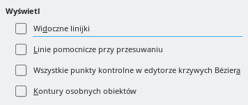 Impress View Options Dialog