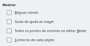 Caixa de diálogo Ver