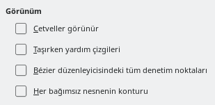 Impress View Options Dialog