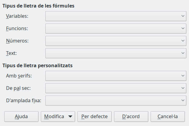 Diàleg del tipus de lletra