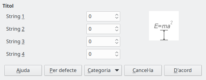 Diàleg d'espaiament