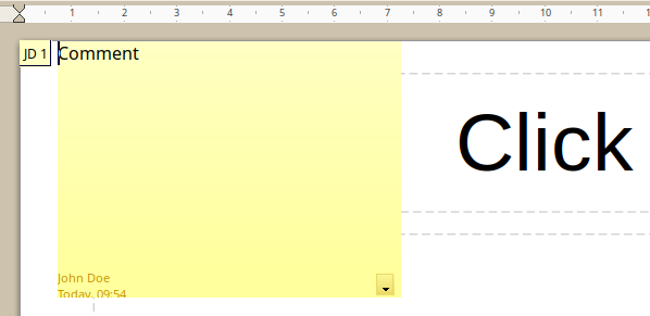 Commenti nelle presentazioni