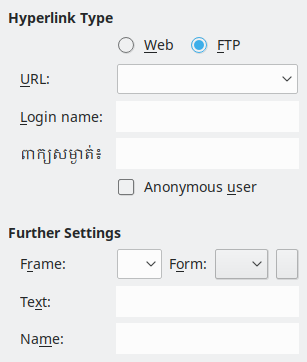 Hyperlink Internet Dialog Image