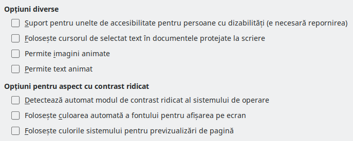 Options Accessibility Dialog Image