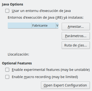 Options Advanced Dialog Image
