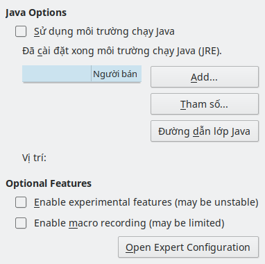 Options Advanced Dialog Image