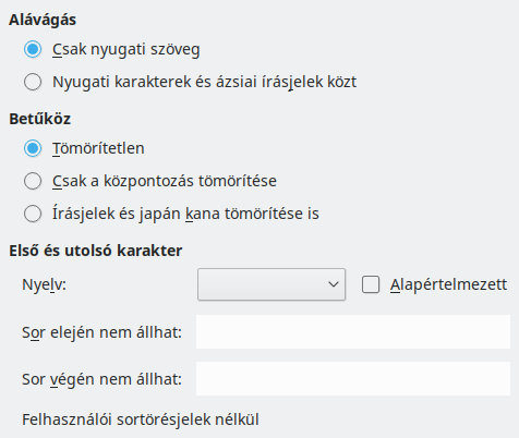 Options Asian Dialog Image