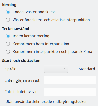 Options Asian Dialog Image