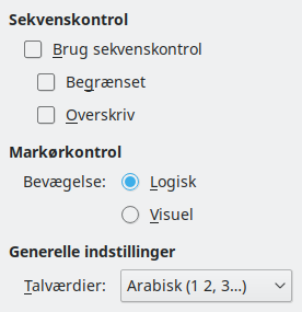 Billede af dialogen Indstillinger - CTL