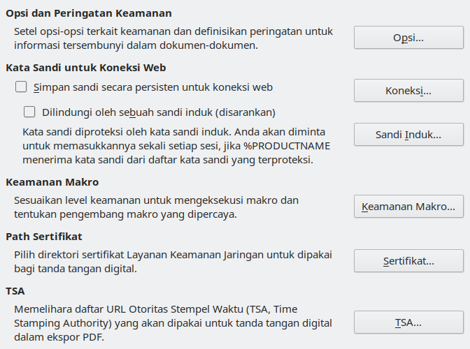 Citra Dialog Opsi Keamanan