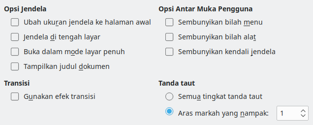 Citra Dialog Pilihan Antar Muka Pengguna Ekspor PDF