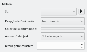 Diàleg d'efectes d'animació millorats