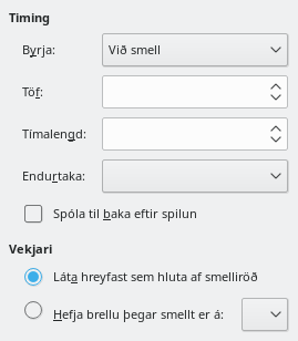 Custom Animation Timing Dialog