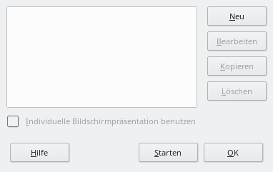 Dialog Individuelle Präsentation