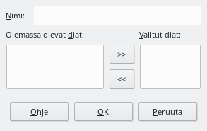 Define Custom Slide Show Dialog