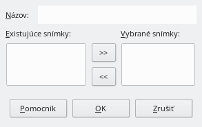 Define Custom Slide Show Dialog