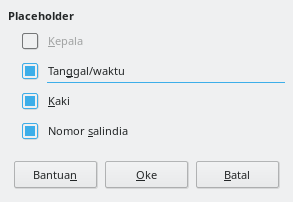 Dialog Tata Letak Utama