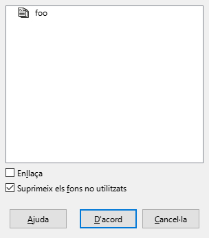 Insert from File dialog