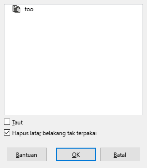 Insert from File dialog
