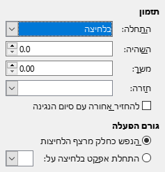 Custom Animation Timing Dialog