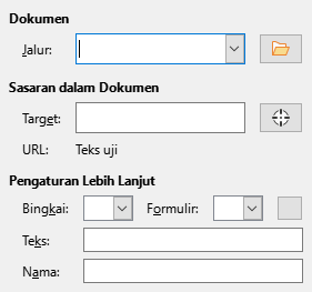 Citra Dialog Halaman Berkas Pranala