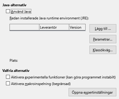 Options Advanced Dialog Image