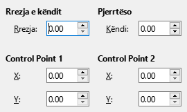 Slant and Corner Radius tab page