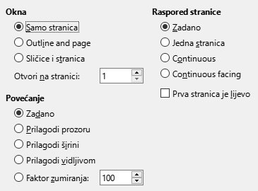 PDF Export View Options Dialog Image