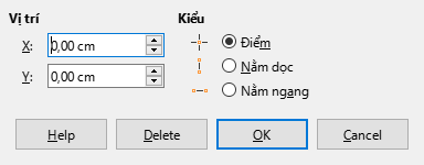 Snap Object Dialog