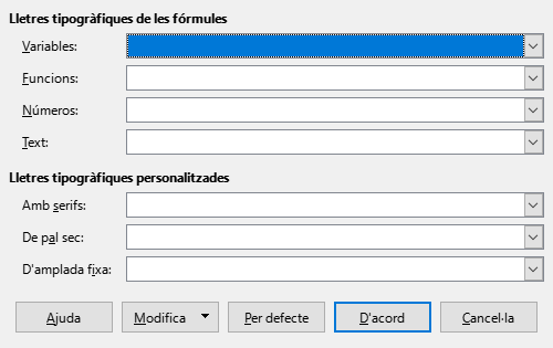 Diàleg del tipus de lletra
