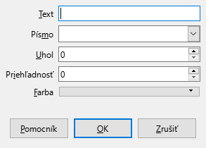 Watermark Dialog