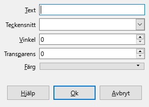 Watermark Dialog