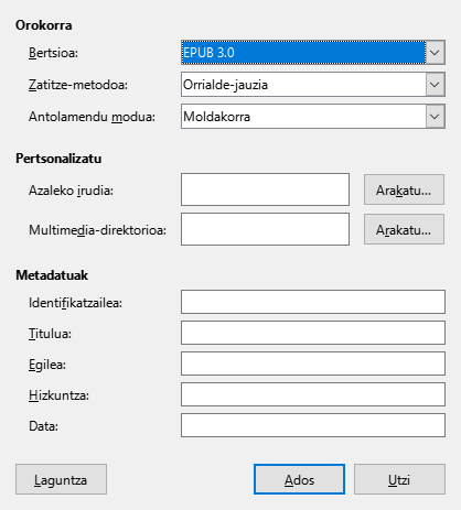EPUB elkarrizketa-koadroa